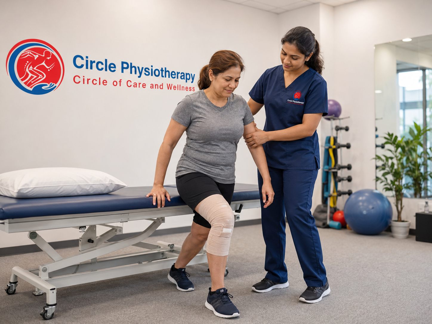 Circle Physiotherapy services in Brampton — physiotherapy and rehabilitation treatment